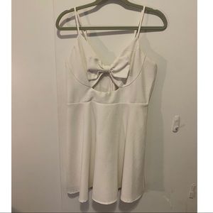 Bow Strap Cocktail Dress